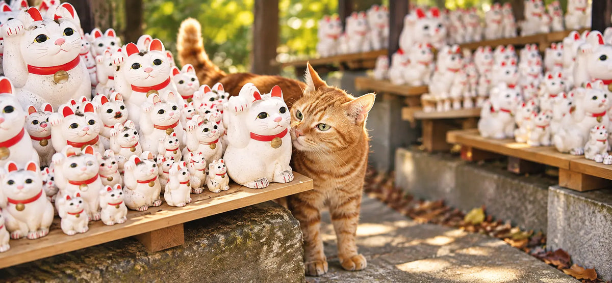 Why Does Japan's Lucky Cat Raise Its Paw?