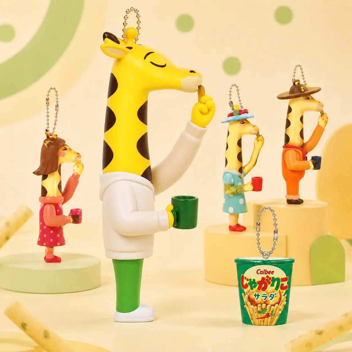 Calbee Jagarico Character Mini Figures Vol. 2