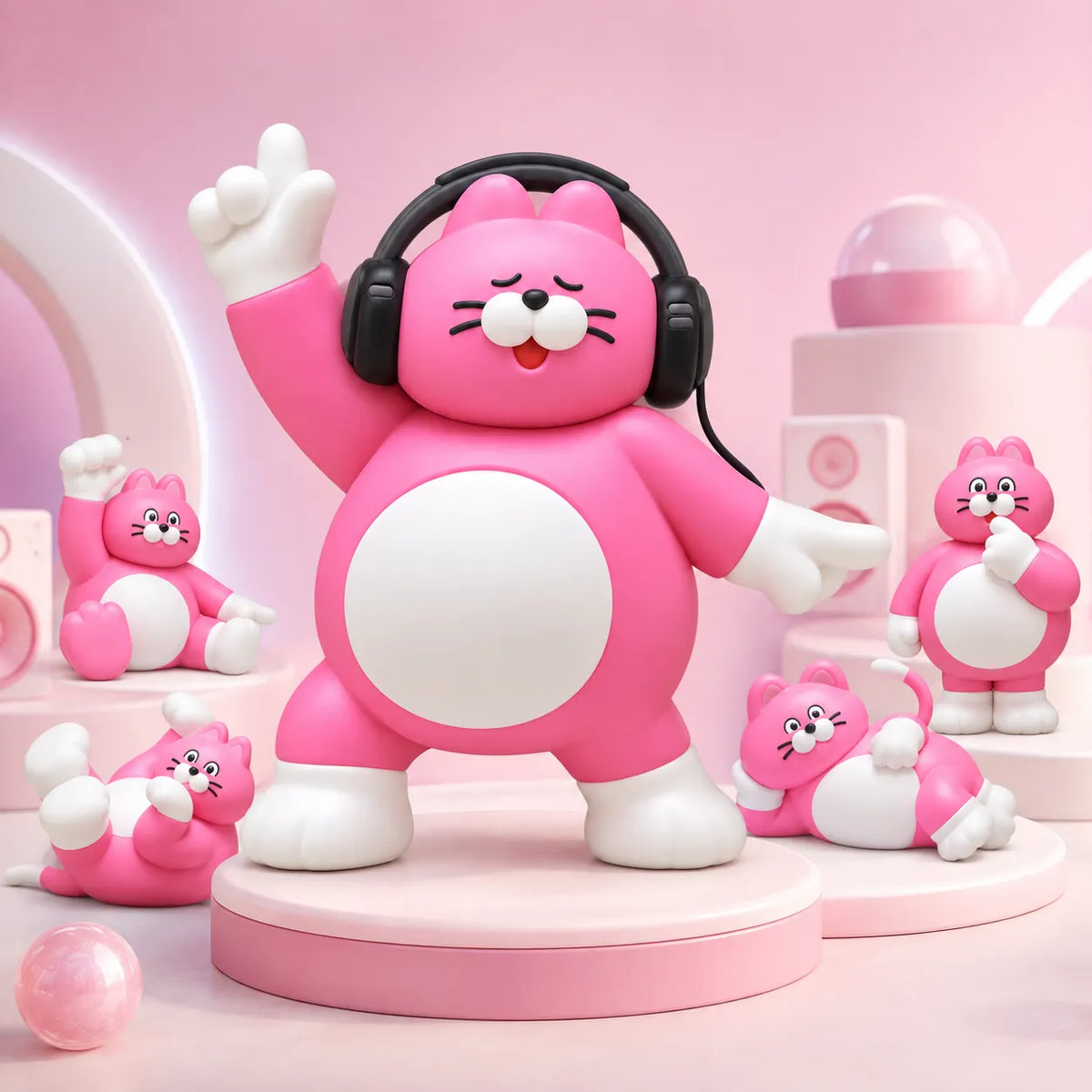 PINGO Big Figure Mascot Collection – 5 Designs