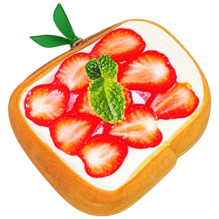 Thick-Cut Toast Pouch 2 Food-Inspired Collection