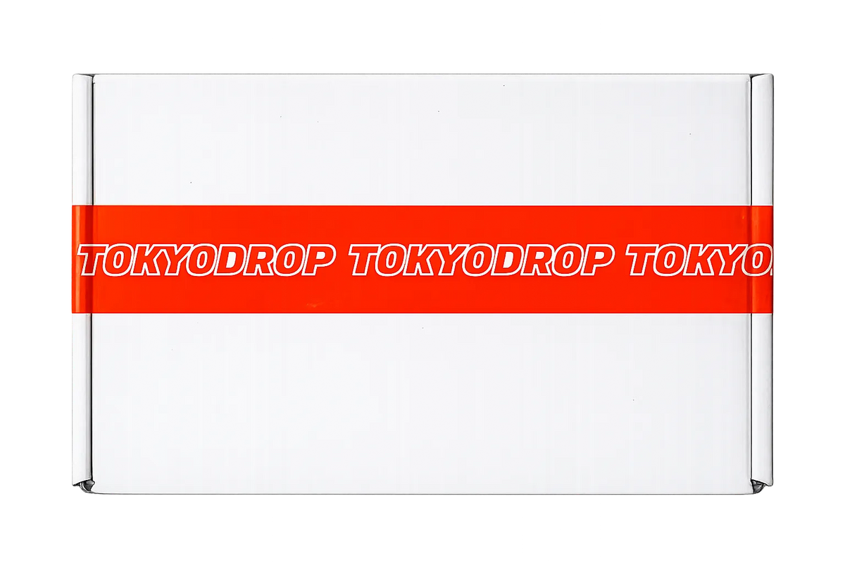 TOKYODROP outer shipping box top view